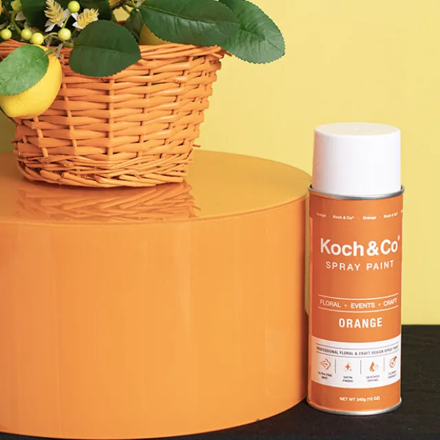 Floral Event Craft Spray Paint Orange (340g)