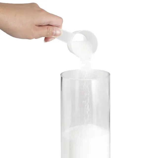 Crystal Natural Candle Sand Wax with 20 Wicks White (500g)