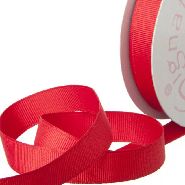 Ribbon Plain Grosgrain Red (15mmx20m)