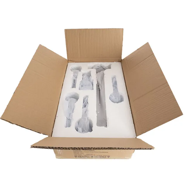 Elegant Crystal Glass 5 Arm Candelabra Clear (51cmH)