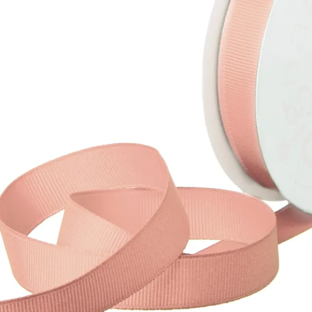 Ribbon Plain Grosgrain Rose Gold (15mmx20m)