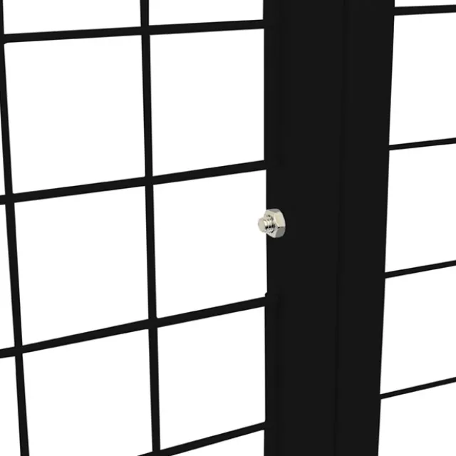 Backdrop Standing Frame with Mesh Black (2mx2mH)