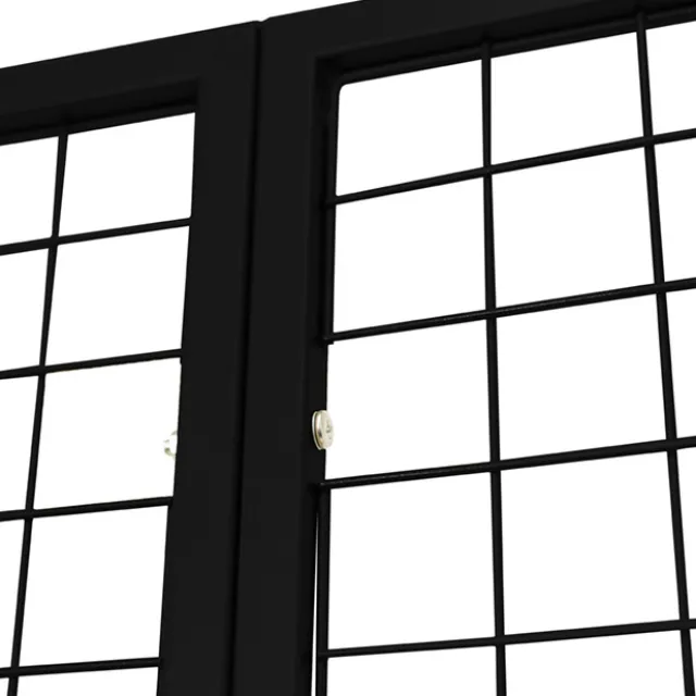 Backdrop Standing Frame with Mesh Black (2mx2mH)