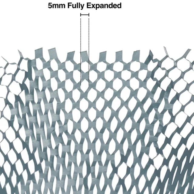 Kraft Paper Honeycomb Expandable Sheet PK50 F.Blue (50x50cm)