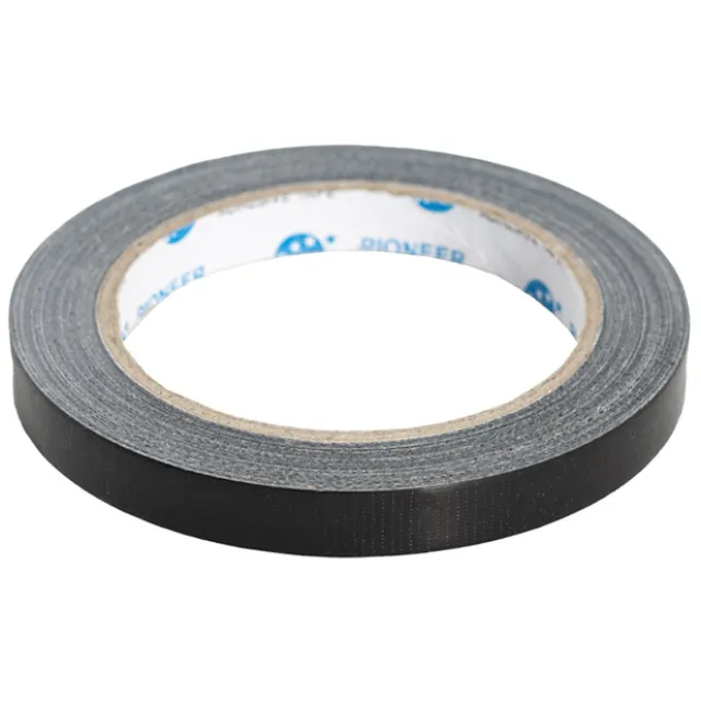 Pot Tape Black Half Inch 0.5" (12mm X 25m)