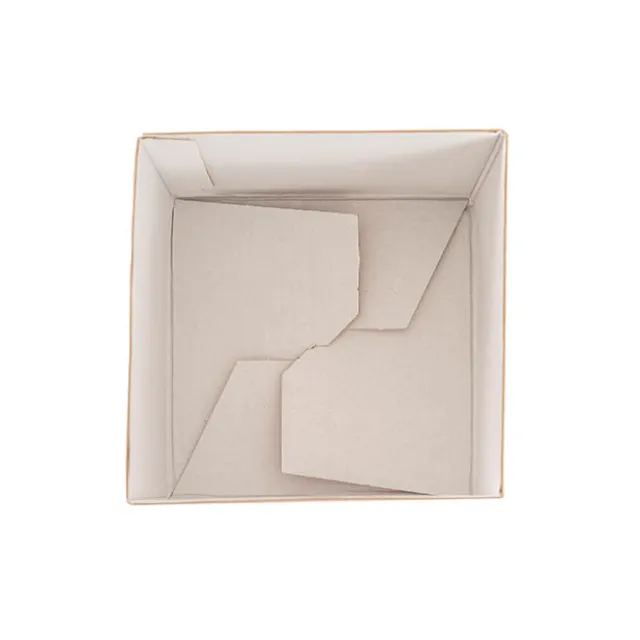 Mini Posy Box Matte Autolock Base Pk25 Deep Coral (13x12cmH)