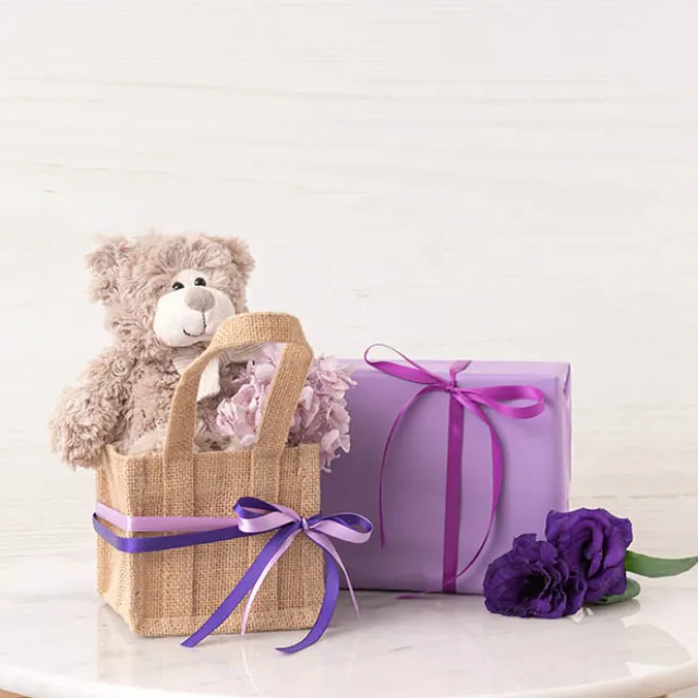 Bulk Ribbon Single Face Satin Purple (10mmx50m)