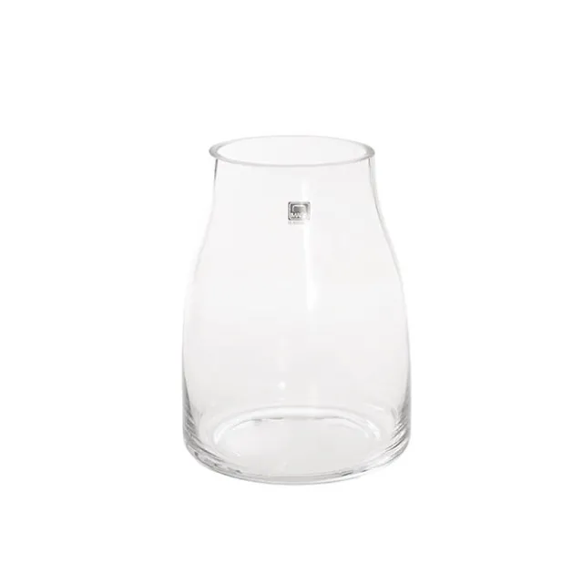 Glass Stella Physique Posy Vase Clear (10TDx12BDx18cmH)