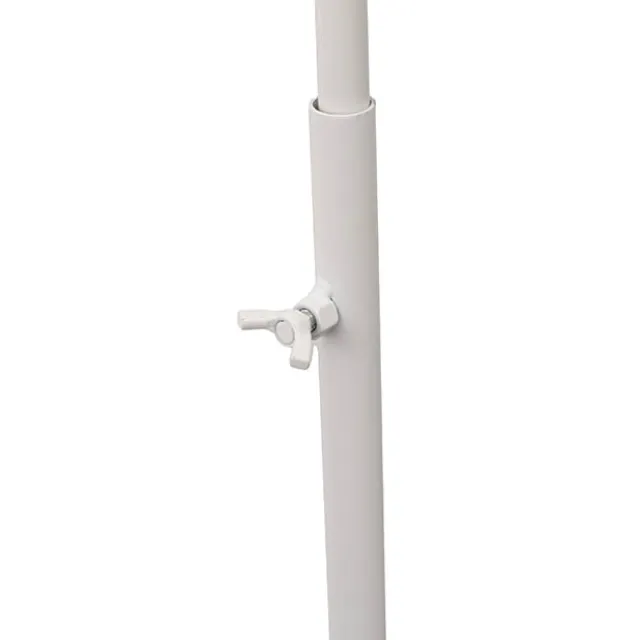 Metal Lectern Stand White (44x33x112cmH)