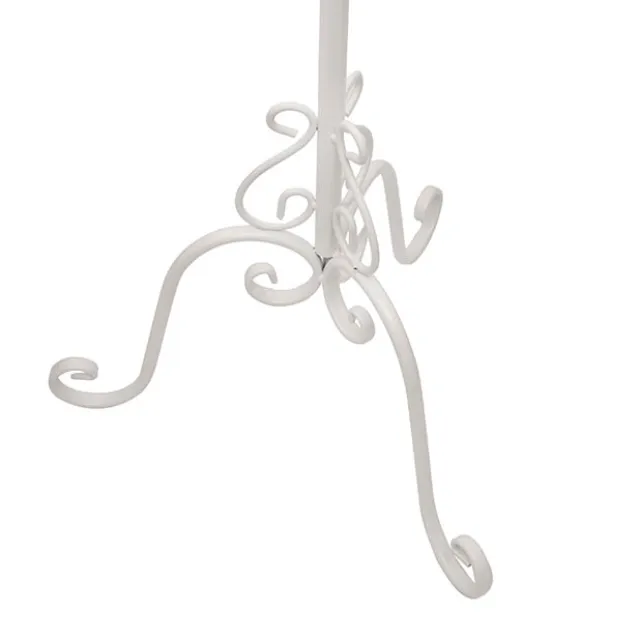 Metal Lectern Stand White (44x33x112cmH)