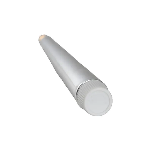 Event LED Trueflame Taper Candle Chrome 2 Pack (2.2x22.5cmH)