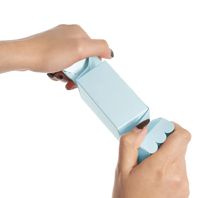 Chocolate Lolly BonBon Box Baby Blue Pack 20 (40x40x80mmH)