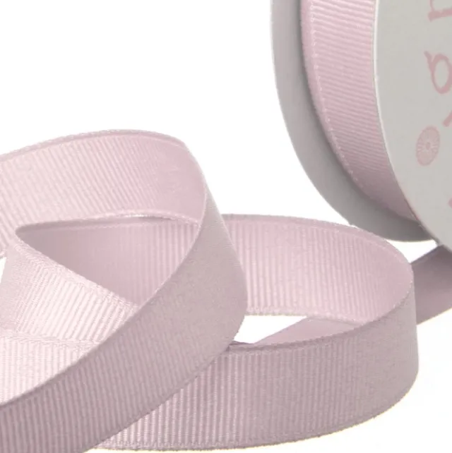 Ribbon Plain Grosgrain Baby Pink (25mmx20m)