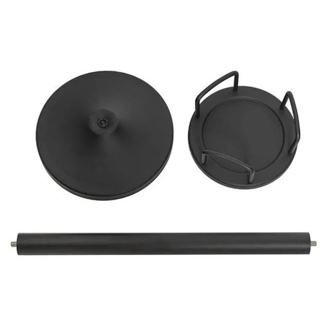 Stainless Steel Ice Bucket Stand Black (20cmDx67.5cmH)