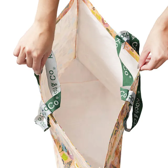 Koch Reusable PP Woven Bag 36L Flowers (62Wx18Gx43cmH)