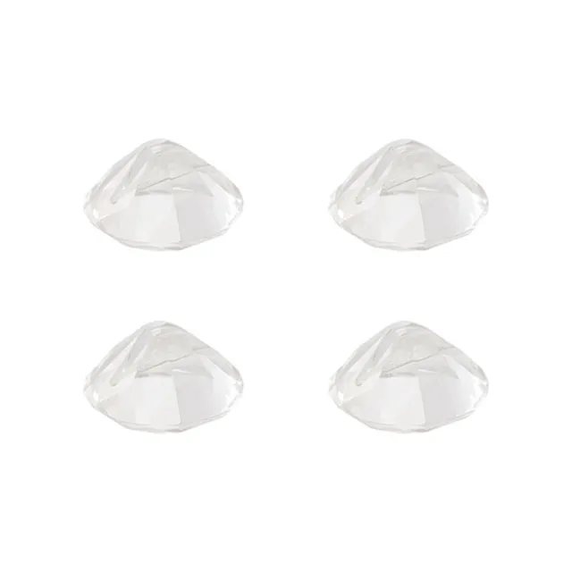 Name Card Holder Crystal Ball Pack 4 Clear (35mmD)