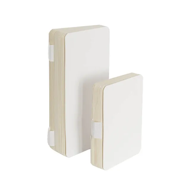 Foldable Paper Round Riser Set2 Buttercream (30x20cmH&30cmH)