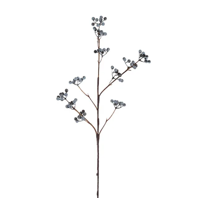 Blueberry Twig Spray Blue (79cmH)