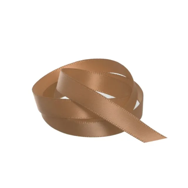 Ribbon Satin Deluxe Double Faced Copper (10mmx25m)