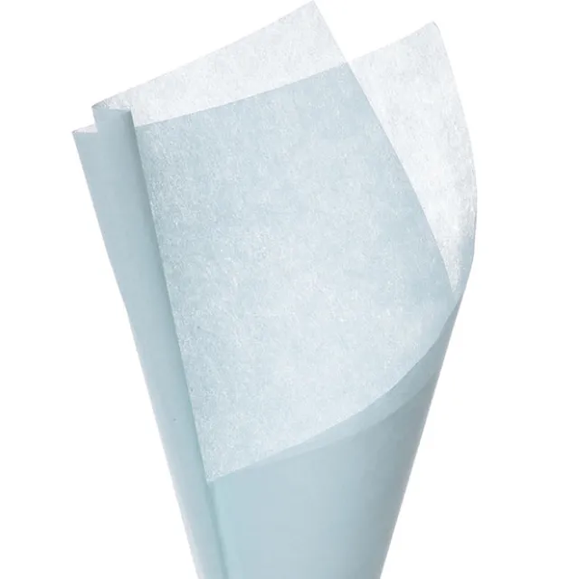 Nonwoven Wrap Sheets NOVA Baby Blue (50x70cm) Pack 50