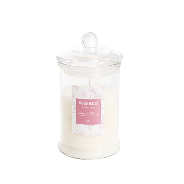 Scented Bonnie Jar Candle Vanilla Tuberose 220g (8x14.5cmH)