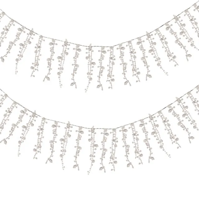 Cascading Acrylic Bead Garland Clear (20x180cmL)