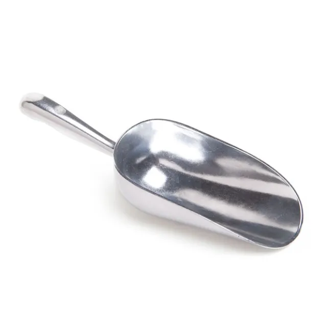 Aluminium Candy Scoop 140ml 6Wx12cmL Silver