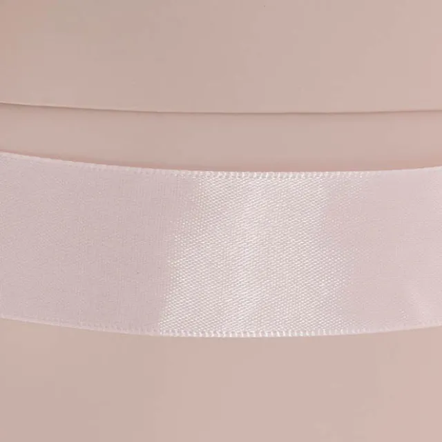 Flower Hat Box Petite Round Blush Pink Set 3 (17Dx13.5cmH)