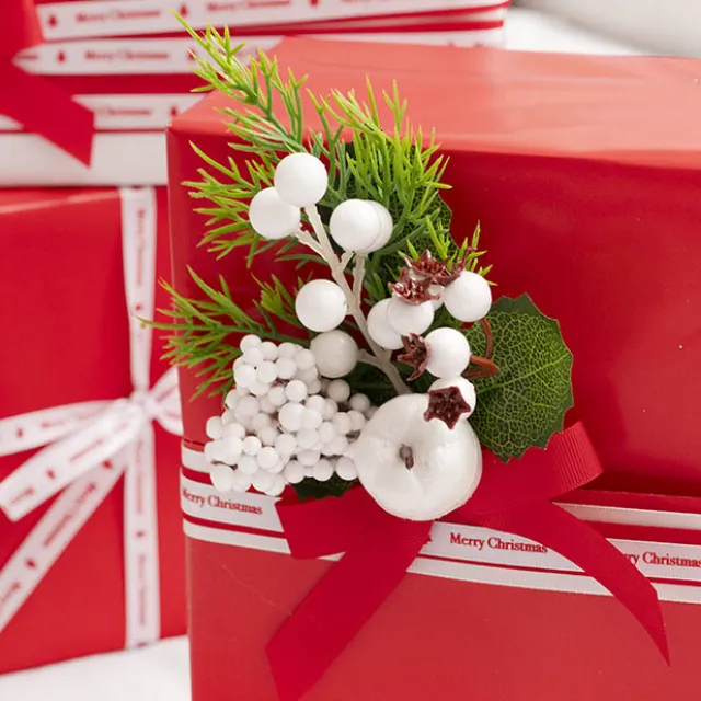 Apple Berry Pick Pack 4 White (25cmH)