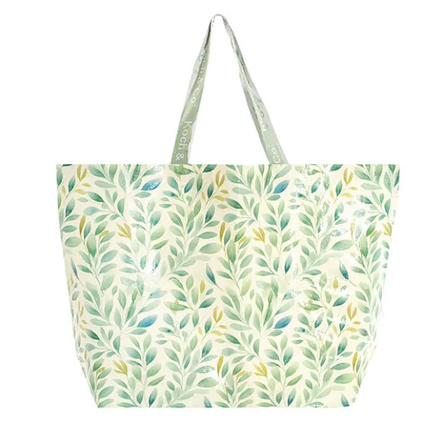 Koch Reusable PP Woven Bag 36L Leaves (62Wx18Gx43cmH)