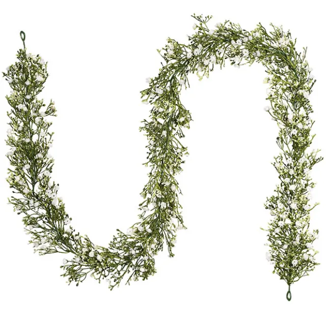 Baby's Breath Gypsophila Garland White (175cmL)
