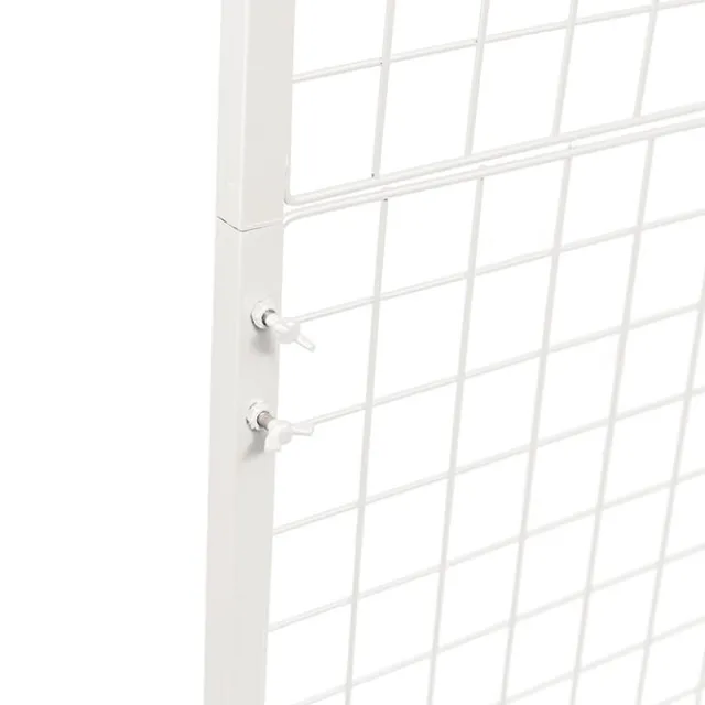Backdrop Standing Frame with Mesh White (1mx2mH)