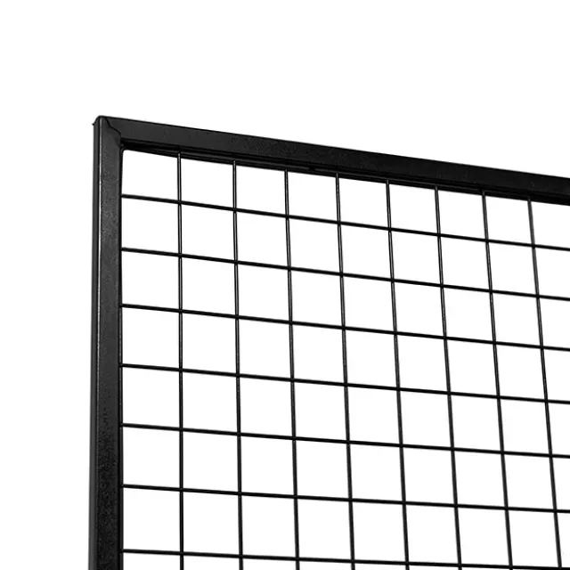 Backdrop Standing Frame with Mesh Black (1mx2mH)