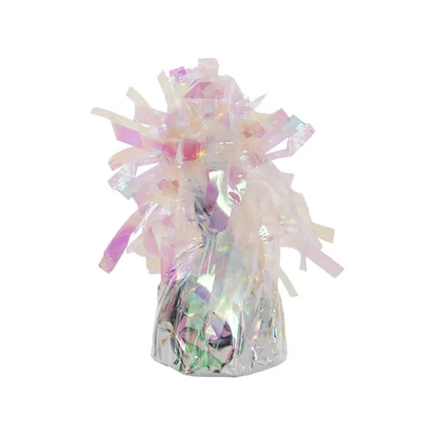 Balloon Weight Foil Iridescent White (170g)