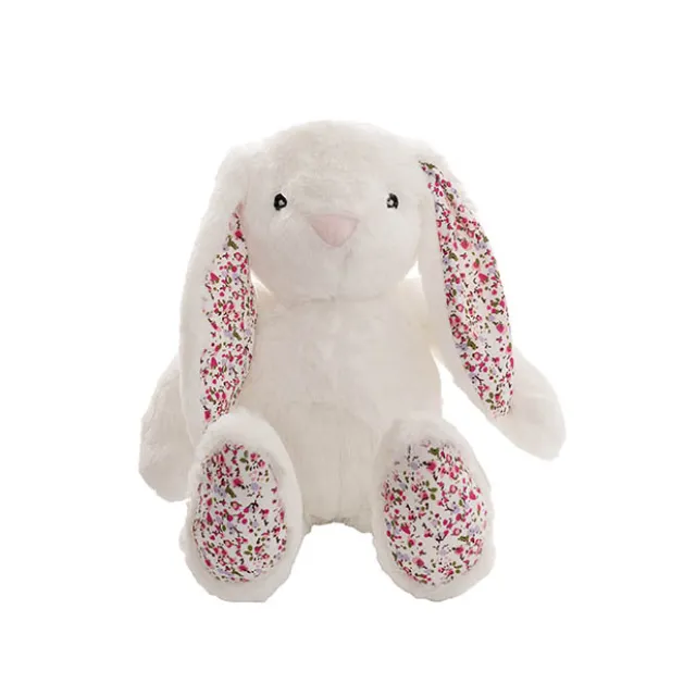 Bunny Lucy Plush Soft Toy White (25cmST)