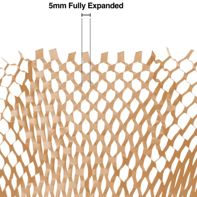 Kraft Paper Honeycomb Expandable Roll Brown (50cmx30m)