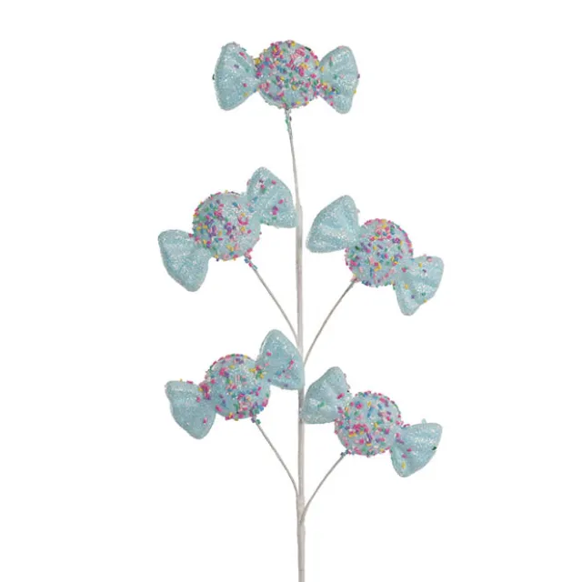 Candy Spray w Sprinkles Soft Blue (70cmH)