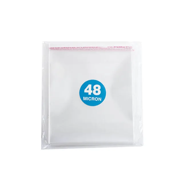 Cello Bag Self Seal 48mic Pack 100 Clear (15.5x15cmH)