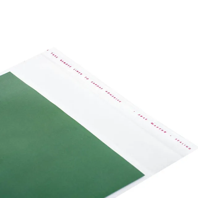 Cello Bag Self Seal 48mic Pack 100 Clear (15.5x23cmH) A5