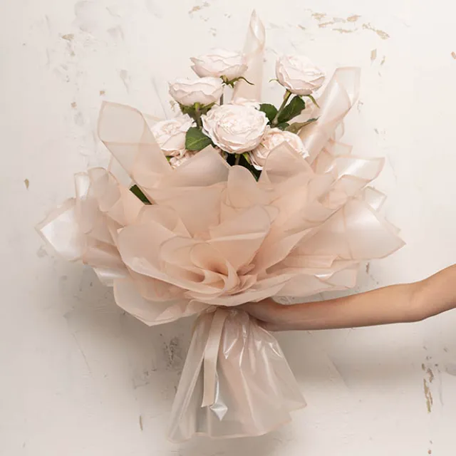 Cello Frosted Hue Silhouette 50mic Blush Pk100 (50x70cm)