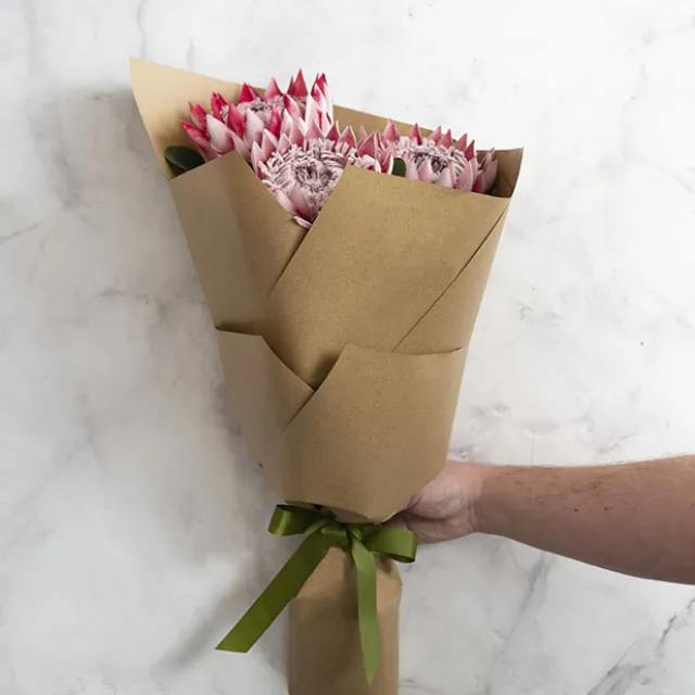 Cello Regal Pro 65mic True Kraft Brown (50x70cm) Pack 100