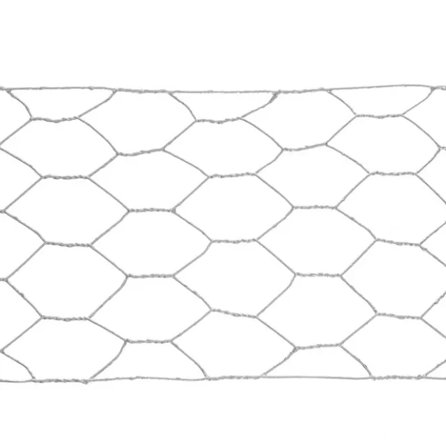 Chicken Wire Florist Rolls HexNet 24g (10cmx20m) Silver