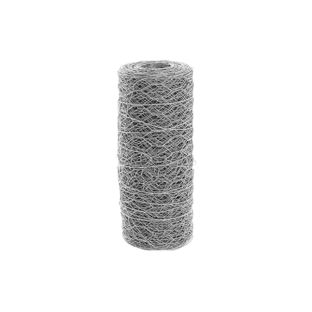 Chicken Wire Florist Rolls HexNet 24g (20cmx20m) Silver