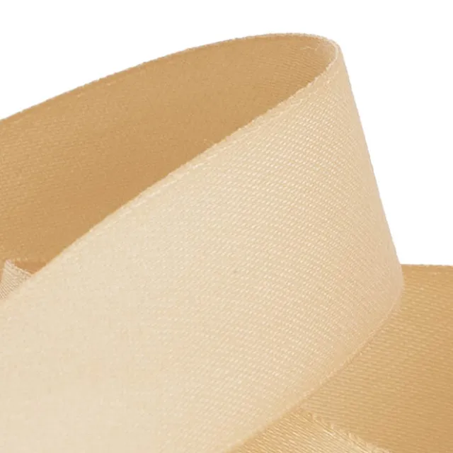 Cotton Ribbon Recycled rPET Material Blush (25mmx25m)