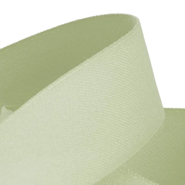 Cotton Ribbon Recycled rPET Material Deep Sage (25mmx25m)