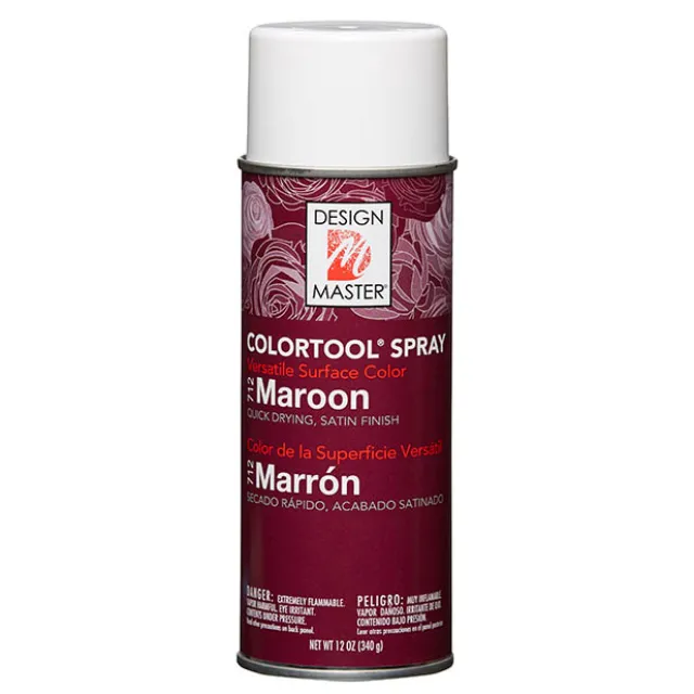 Design Master Spray Paint Colortools Maroon (340g)