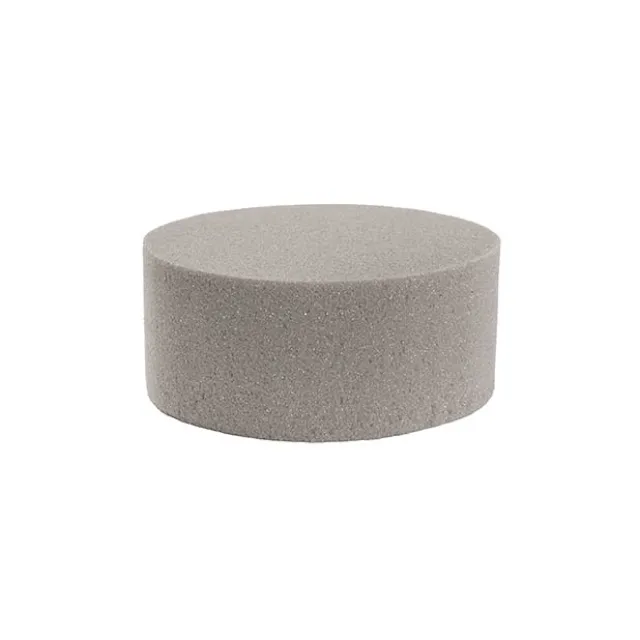 Dry Strass Floral Foam IDEAL Cake Cylinder Medium (17Dx9cmH)