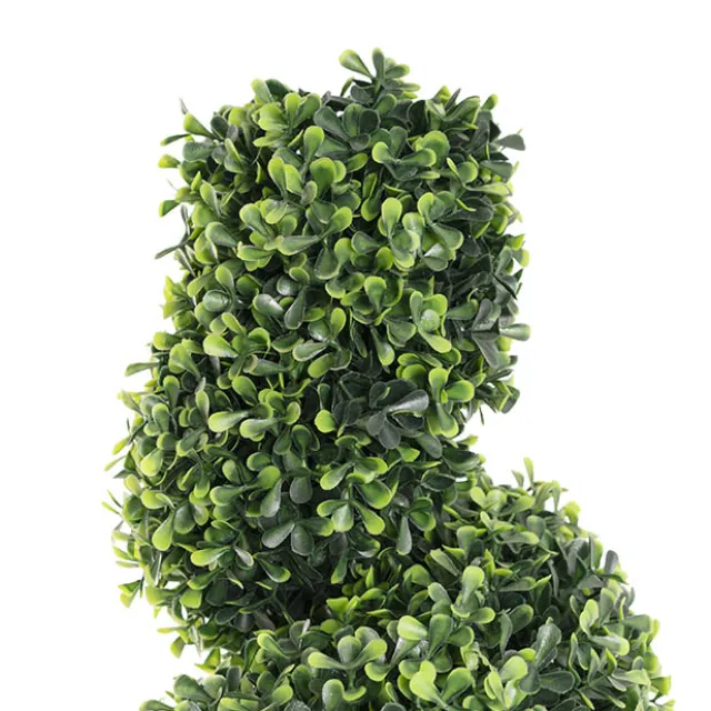 Topiary Spiral Tree Boxwood UV Resistant Green (90cmH)