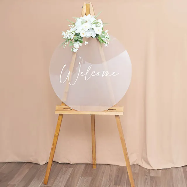 Wooden Tripod Easel Natural Brown (150cmH)