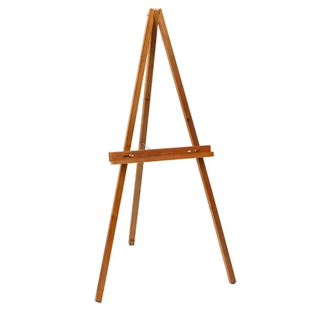 Wooden Tripod Easel Natural Brown (150cmH)